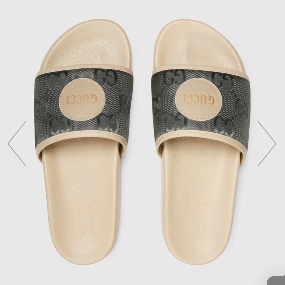 New season Men off the grid slide sandal dark gray